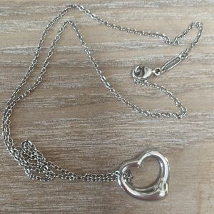Tiffany & Co.- Open Heart Pendant